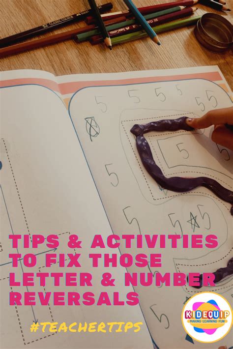 Letter And Number Reversal Worksheets