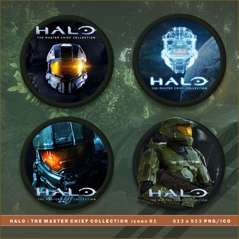 Halo The Master Chief Collection Icons By Brokennoah On Deviantart