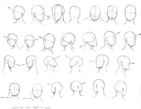 How To Draw Anime Faces From Different Angles Different Angle For