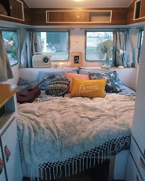 15 Cute Bedroom Interior Ideas For Camper Fashionthings Van Life