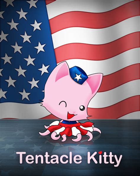 All American Tentacle Kitty By Tentaclekitty On Deviantart