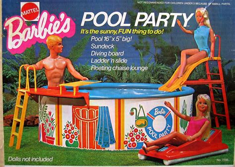 Amazon.com: Barbie POOL PARTY Playset w Pool, Sundeck, Diving Board