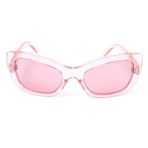 My Sister S Closet Prada Prada Spring 19m Clear Pink Sunglasses