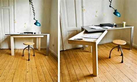 Fold out desk folding desk drop down desk small home offices chairs for small spaces wall desk smart home technology kid desk. Smart Furniture | 5 Awesome Furniture Ideas (multi-function)