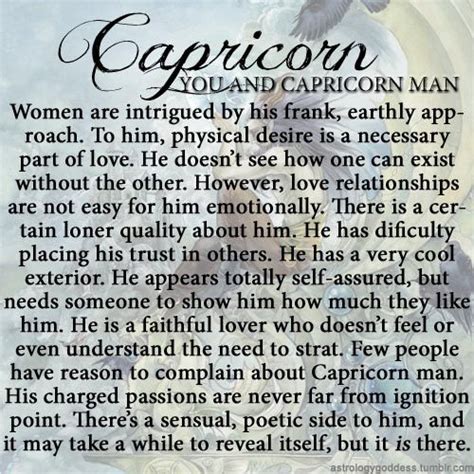 Can provide more details to help understand cap men, and decide to move or not. The 25+ best Capricorn male ideas on Pinterest | Zodiac ...