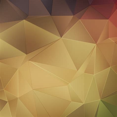 Premium Vector Green And Yellow Polygonal Background