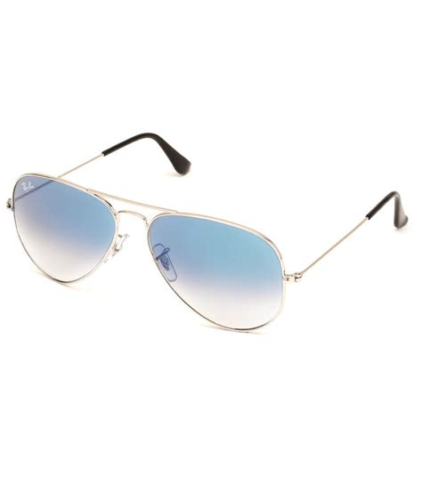 Ray Ban Blue Aviator Sunglasses Rb3025 003 3f 58 Buy Ray Ban Blue Aviator Sunglasses