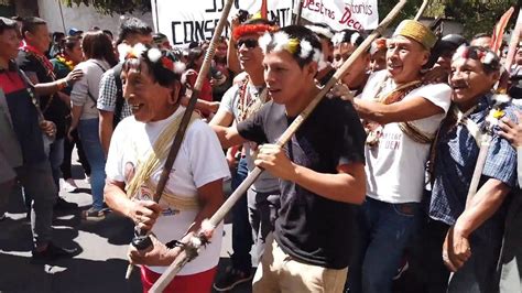 Ecuador Indigenous Groups Protest In Front Of Constitutional Court