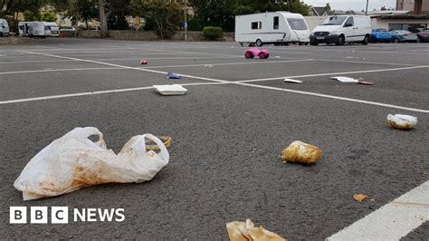Weston Super Mare Car Park Left In Disgusting State