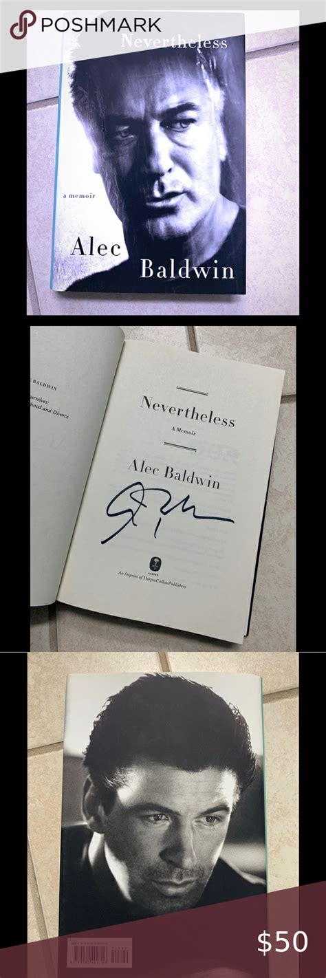 Autographed Copy Of Alec Baldwins Memoir In 2020 Memoirs Autograph