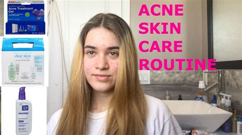 My Acne Skin Care Routine Youtube