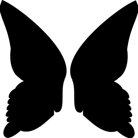 Butterfly Wings Svg Free Side Butterfly Wings Clipart Butterfly