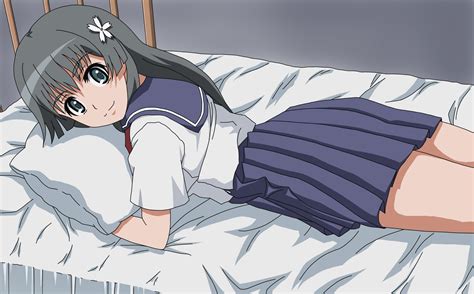 Wallpaper To Aru Kagaku No Railgun Saten Ruiko Girl Cute Smile Bedding Pillow 1800x1117