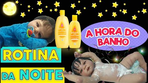 Rotina Da Noite BebÊs Reborns Hora Do Banho Youtube