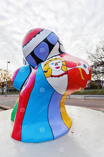 Nana Sculptures Of The Artist Niki De Saint Phalle In Hanover Germany