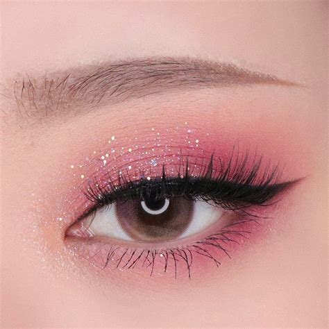 Cute Eye Makeup Korean Eye Makeup Creative Eye Makeup Eye Makeup Art Pink Makeup Artistry