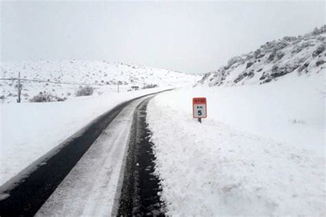 Murcia Today Snow At Sea Level In Northern Spain As The Temperature