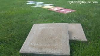 Diy Hopscotch Stepping Stones And Ccbg 18 My Thrifty House