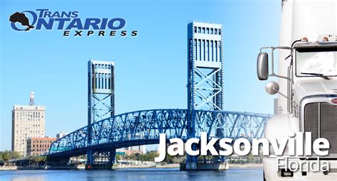 Toronto To Jacksonville Ltl And Ftl Trans Ontario Express
