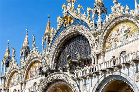 Basilica Di San Marco In Venice Italy Stock Image Image Of Marco