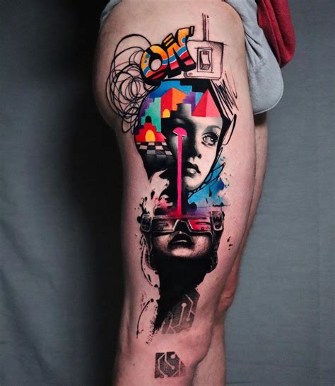 Hardpainting Watercolor Tattoo By Marco Pepe Inkppl