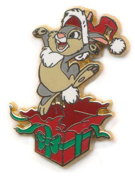 Thumper Popping Out Of A Present Bambi And Thumper Winter Holidays Starter Kit