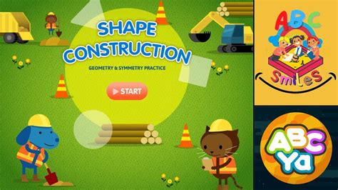 ABCYA - Shapes Construction (Geometry & Symmetry Puzzle Game) - YouTube