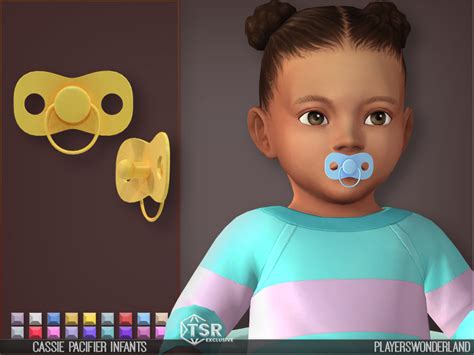 The Sims Resource Cassie Pacifier Infants