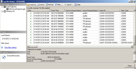 Sql Server Login Auditing Using Sql Server Audit Tool