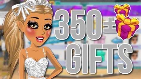 Opening 350 Gifts On MSP YouTube