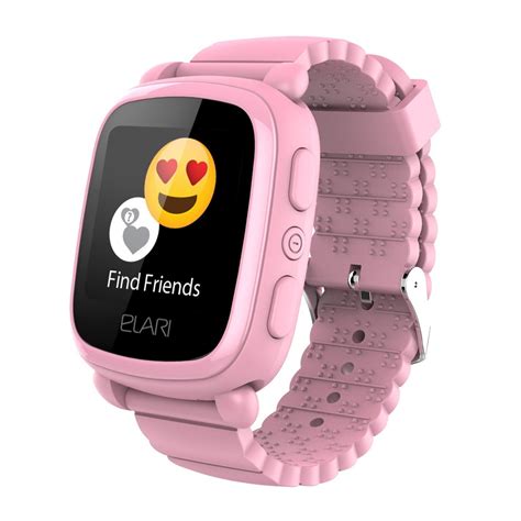 ≡ Детские смарт-часы Elari KidPhone 2 Pink с GPS-трекером (KP-2P ...