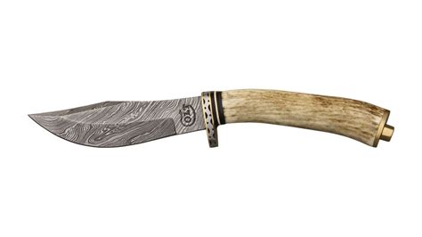 Colt Damascus Skinner Fixed Blade Knife Free Shipping Over 49