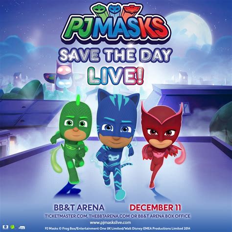 Enter To Win 4 Tickets To Pj Masks Live Save The Day At Bbandt Arena