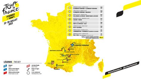 Tour De France Femmes Un D Part De Clermont Ferrand Le Tourmalet Et Un Chrono Pour Finir