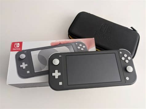 Nintendo Switch Lite Grey Handhled System For Sale Online Ebay