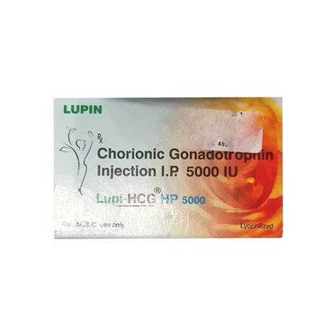Lupi Hcg Hp 5000 Injection 1s Buy Medicines Online At Best Price