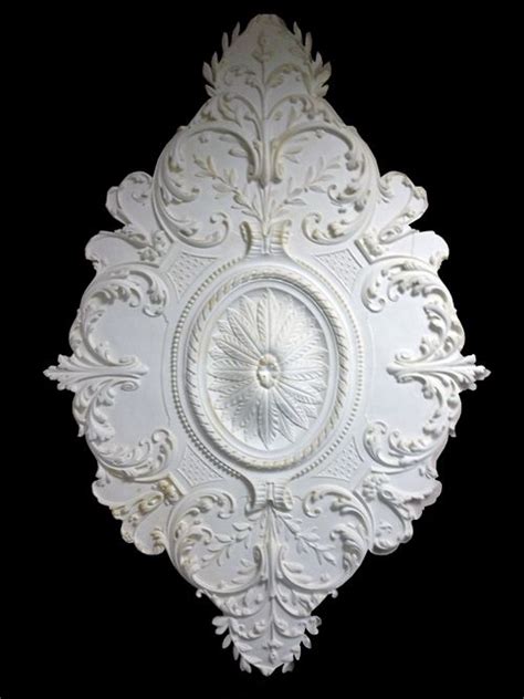 Ceiling medallions frequently appear in matching double parlors. Plaster Ceiling Medallion CMED-043-PL | Plaster ceiling ...