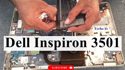Dell Inspiron 3501 Battery Replacement Upgrade Options Disassembly