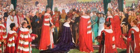 The Investiture Of The Prince Of Wales 1911 Art Uk