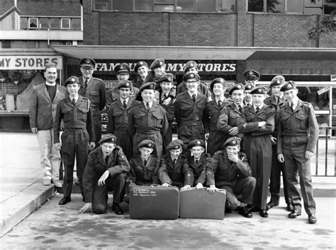 from the burnley express archive burnley lads were ready to take to the skies burnley express