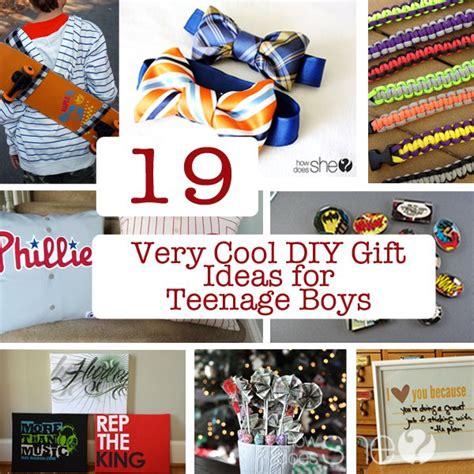 Teenage boys are considered by finding a cool birthday or christmas gift that they will genuinely like can be challenging, especially if you are in search of gift ideas for energetic teenage boys who are into sports, adventures and fun. 19 Very Cool DIY Gift Ideas for Teenage Boys | Great Gift ...