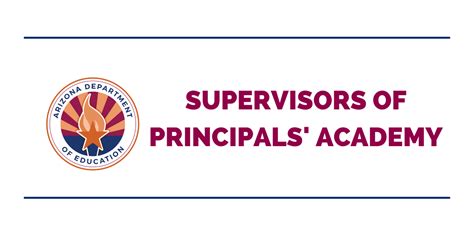 Supervisors Of Principals Academy Arizona Department Of Education