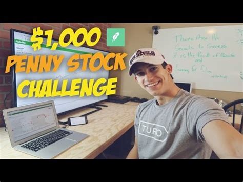 Последние твиты от penny stocks (@penny_stock_app). $1,000 Penny Stock Investment Challenge Part 2 | Robinhood ...