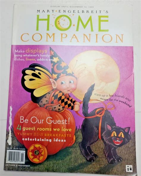 Mary Engelbreit S Home Companion Magazine W Paper Doll October