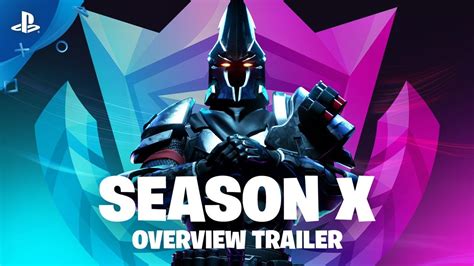 Fortnite Season X Battle Pass Gameplay Overview Trailer Ps4 Youtube