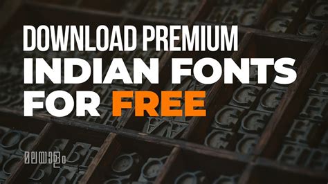 Download Premium Indian Fonts For Free Free Indian Fonts Download