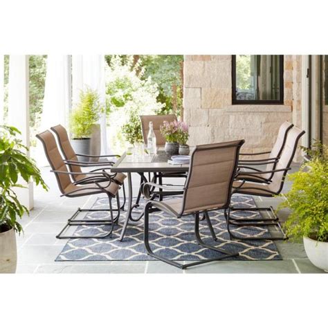 Sedona charcoal black rectangular outdoor cocktail table. Hampton Bay Patio Set Replacement Parts - Patio Furniture