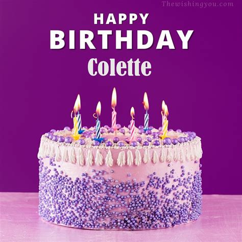 100 Hd Happy Birthday Colette Cake Images And Shayari