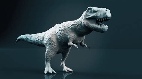 Dinosaur T Rex Free 3d Model Cgtrader