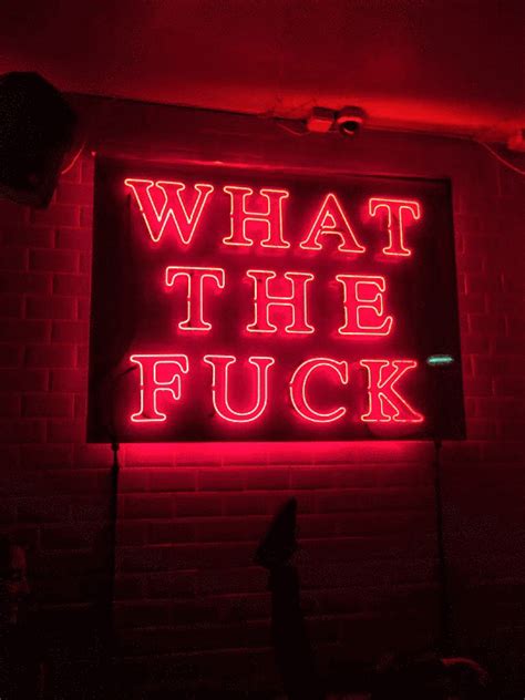 Red Aesthetic Neon Quotes